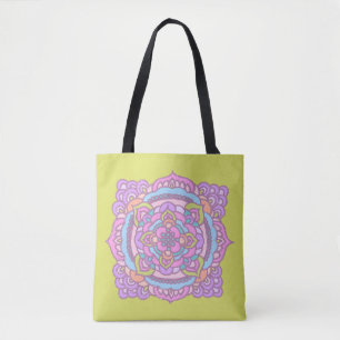 Bolsa Tote con un adorno de Tracería brillante de 