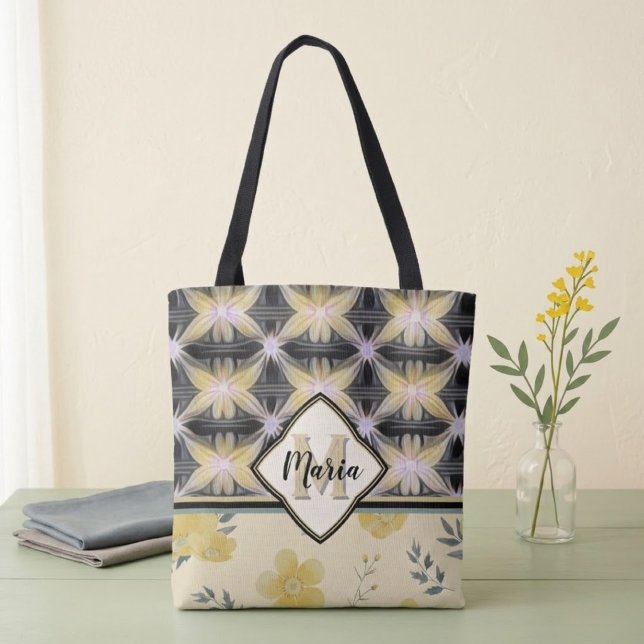Bolsa Tote Connecting Flowers (Subido por el creador)