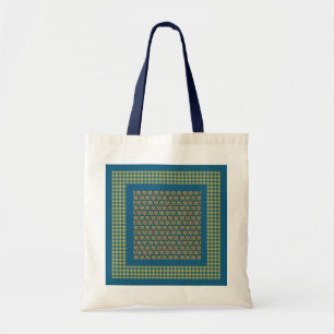 Bolsa Tote, Corazones y Verificar el Patrón Gingha