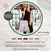 Bolsa Tote de Accesorios para Jugadores de Pickleb