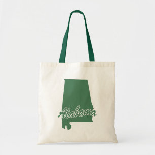 Bolsa Tote de Alabama, estado verde forestal