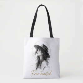 Bolsa tote de algodón boho edición especial 'Freeh