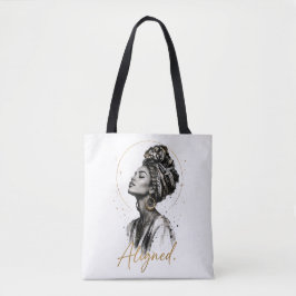 Bolsa tote de algodón edición especial Aligned.