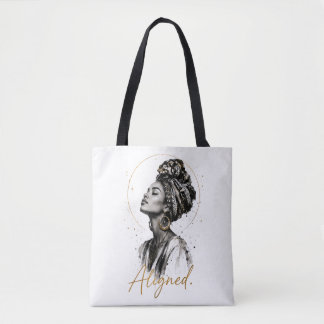 Bolsa tote de algodón edición especial Aligned.