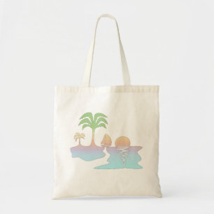 Bolsa tote de Amanecer Tropical Perpetuo con Veler