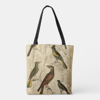 Bolsa tote de aves de América Central y del Sur