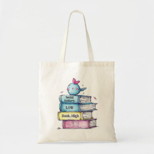 Bolsa Tote de Baja Batería Social y Alto Libro   I