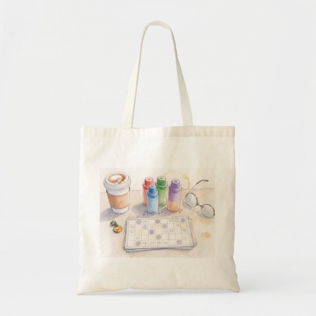 Bolsa Tote de Bingo (Frente)