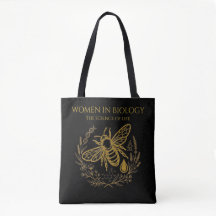 Bolsa Tote de Biología de la Abeja Mielera Dorada