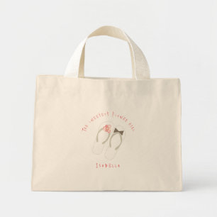 Bolsa Tote de boda de playa Sr y Sra Flip Flops Fl