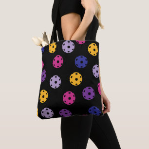 Bolsa Tote de bolas de pollo de color rosa y amari