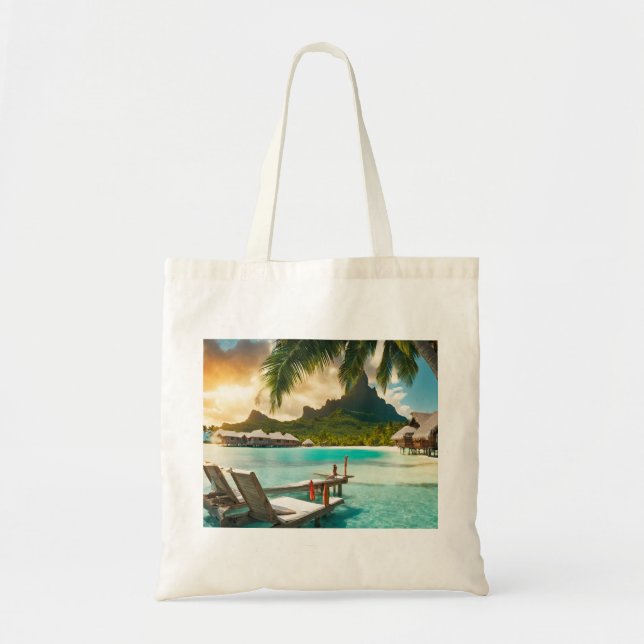 Bolsa Tote de Bora Bora (Bora Bora d) (Frente)