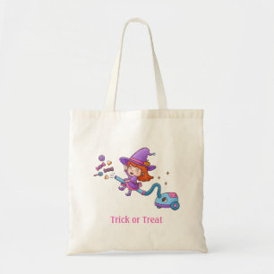Bolsa Tote de Brujita Lindo en Aspiradora para Niñ