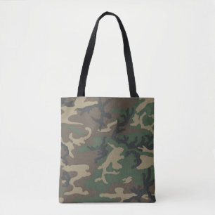 Bolsa tote de camuflaje