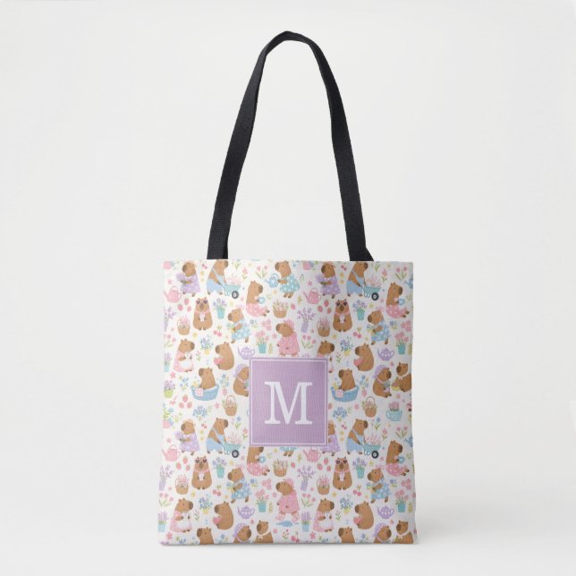Bolsa tote de carpincho lindo (Anverso)
