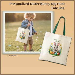 Bolsa Tote de caza personalizada de huevos para co