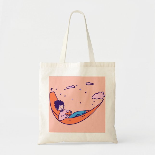 Bolsa tote de chica de hamaca (Frente)