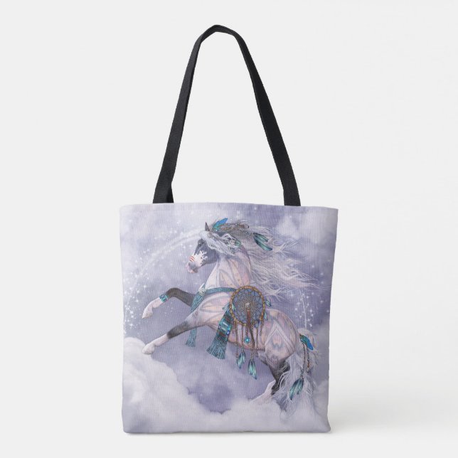 Bolsa Tote de Cloud Dancer (Reverso)