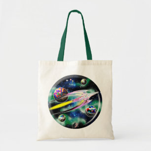 Bolsa Tote de cohete de cristal