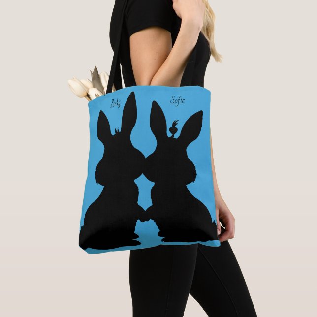 Bolsa tote de conejo Bunny (Detalle)