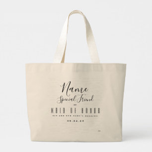 Bolsa tote de Dama de Honor - HAMbyWG