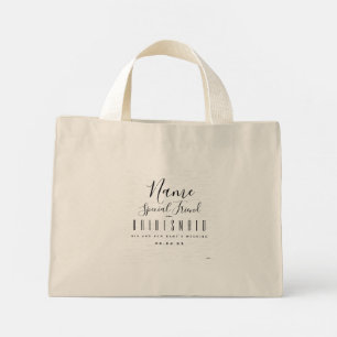 Bolsa tote de dama de honor - HAMbyWG