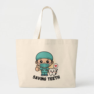 Bolsa Tote de DENTISTA DIVERTIDO: SALVANDO DIENTES