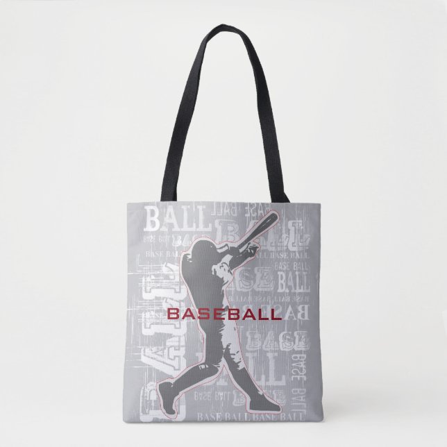 Bolsa Tote de diseño de béisbol (Anverso)