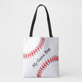 Bolsa Tote de diseño de béisbol