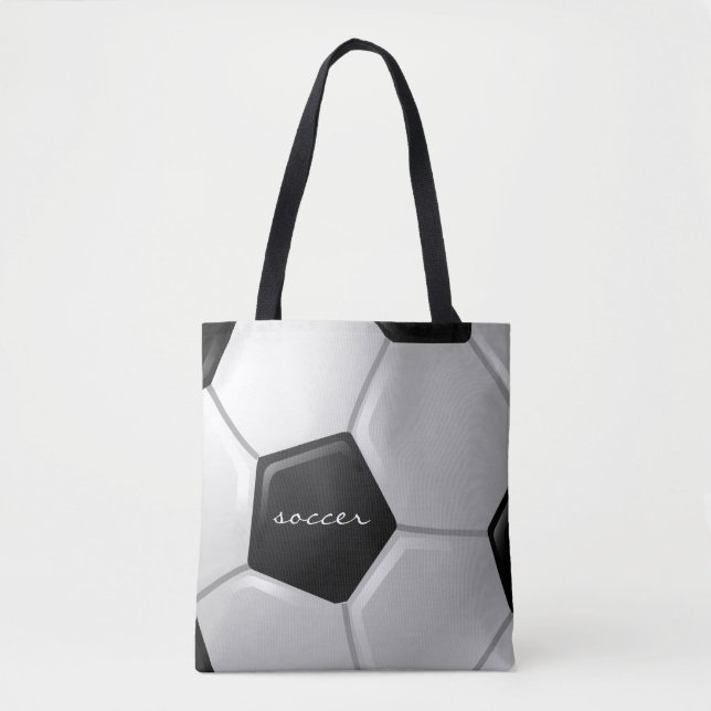 Bolsa Tote de diseño de fútbol (Anverso)