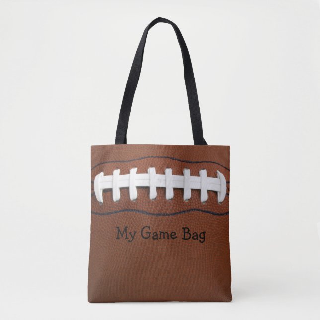 Bolsa Tote de diseño de fútbol (Anverso)