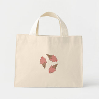 bolsa tote de diseño de helado