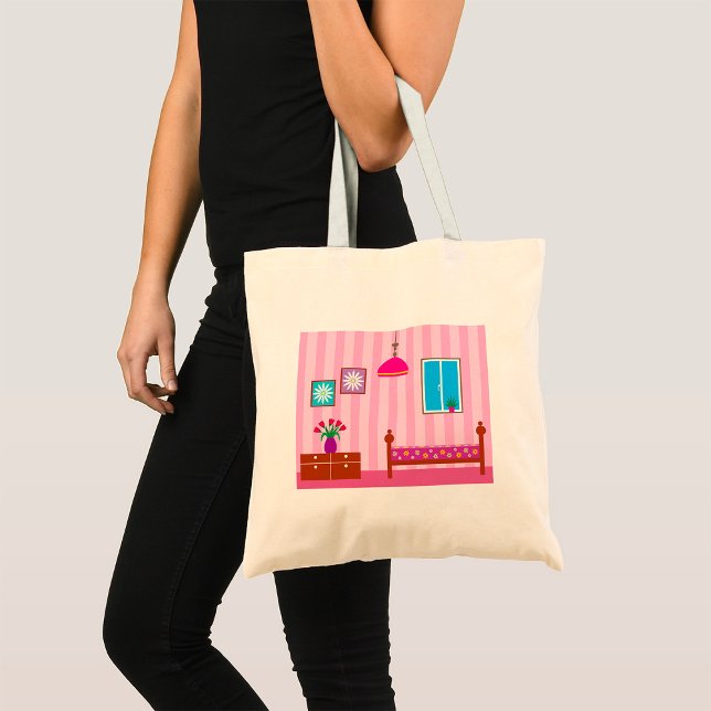 Bolsa Tote de dormitorio rosa (Subido por el creador)
