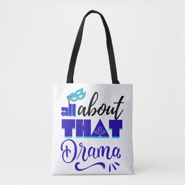 Bolsa Tote de Drama (Anverso)