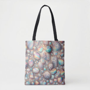 Bolsa tote de estampado de leopardo opalo femenino