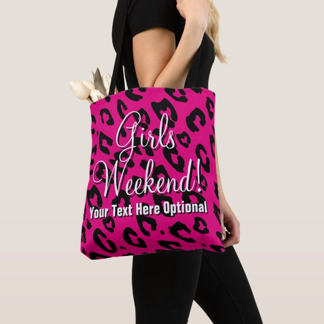 Bolsa tote de fin de semana para chicas con roseta (Detalle)