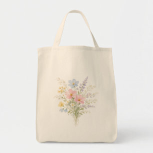 Bolsa tote de floración primaveral