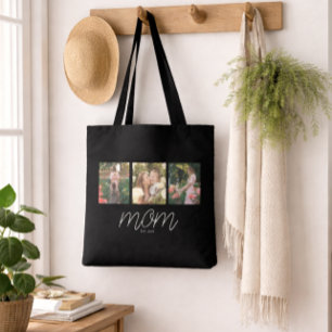 Bolsa Tote de Foto con Guión Establecido por Mamá