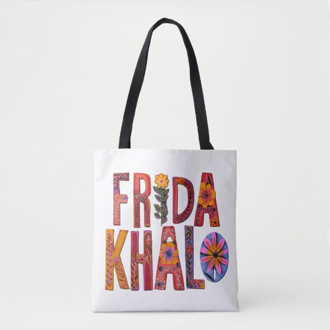 bolsa tote de frida khalo (Anverso)