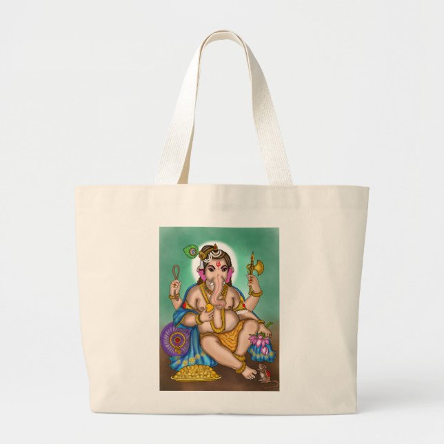 Bolsa Tote de Ganesha Niño (Frente)