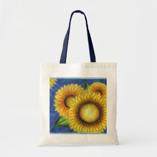 Bolsa tote de girasol