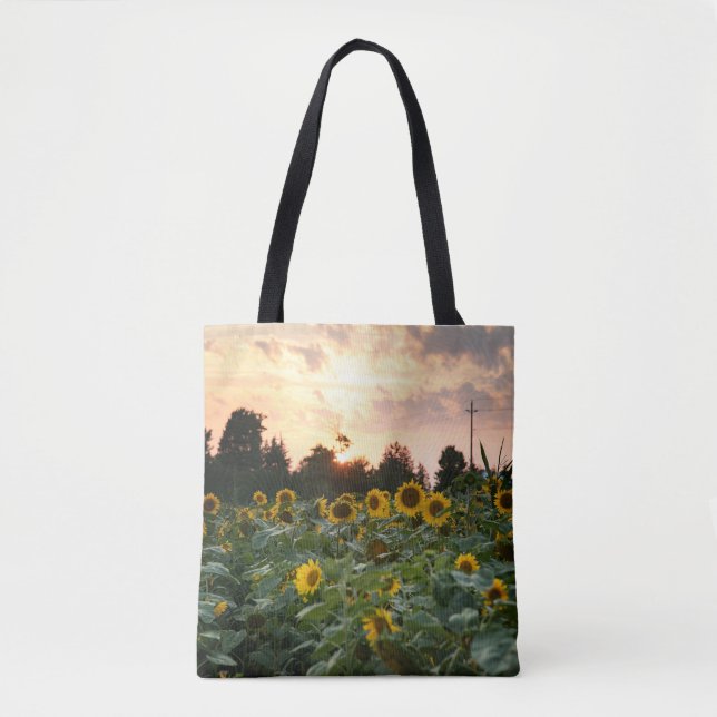 Bolsa tote de girasoles (Anverso)