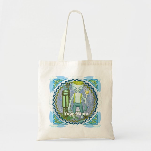 Bolsa tote de Golf Alien (Frente)