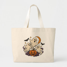 Bolsa Tote de Halloween Antigua de Fantasmas Amiga