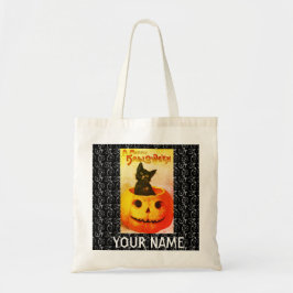 BOLSA TOTE DE HALLOWEEN PERSONALIZABLE PARA NIÑO