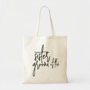 Bolsa tote de hermana del novio
