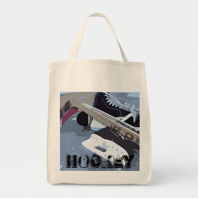 Bolsa Tote de Hockey sobre Hielo (Frente)