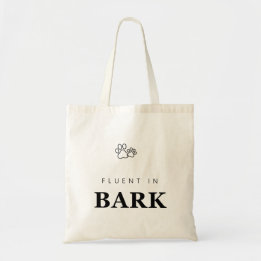 Bolsa Tote de Huella de Pata para Amantes de Perro