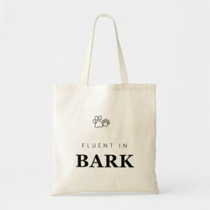 Bolsa Tote de Huella de Pata para Amantes de Perro