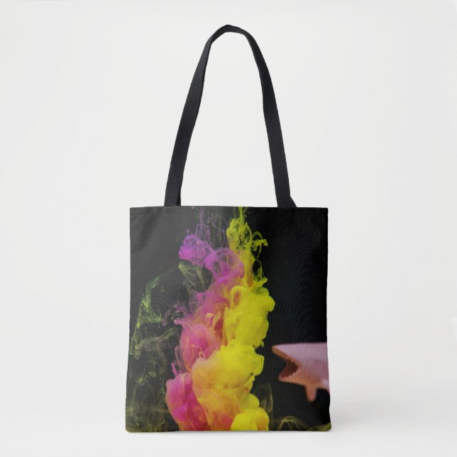 Bolsa tote de impresión total, mediana (Anverso)